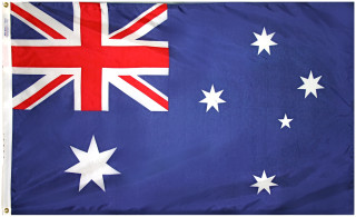 Flag white stars blue sky - a blue sky background free wallpaper