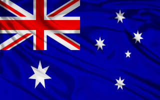 Flag stars flying wind blue - white star free wallpaper