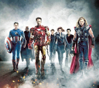 Avengers foggy area smoke walking - foggy free wallpaper