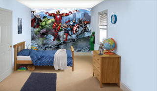 Avengers iron man wall mural - marvel comic free wallpaper