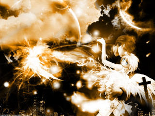 Woman cross shoulder cross shoulder - a cross free wallpaper