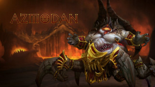 Demonic demon huge head horns 3 - a demonic demon free wallpaper