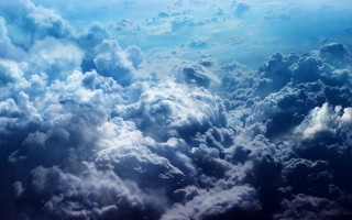 Clouds from plane window sky 2 - a plane window free wallpaper