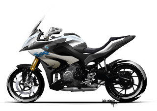 Black white motorcycle blue white - motorcycle free wallpaper
