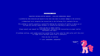 Pink pony blue background quote - a pink pony free wallpaper