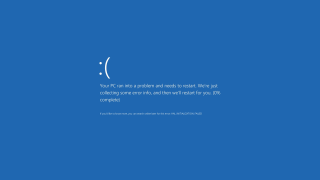 Blue background white text says 2 - ernst free wallpaper