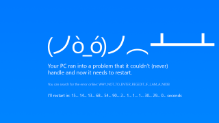 Blue background white text says 4 - a white text free wallpaper for desktop