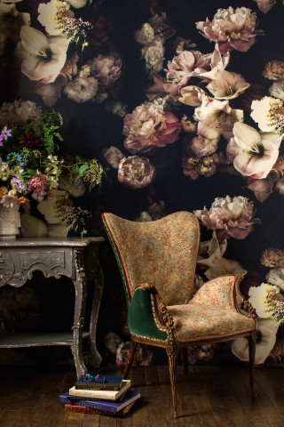 Chair wall flowers book floor - the floor next free wallpaper