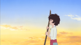 Person holding stick sunset sky - a person holding free wallpaper