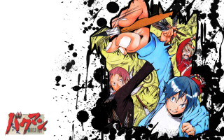 Anime characters knife fork group - a knife free wallpaper