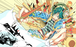 Anime character sword background objects - toyism free wallpaper