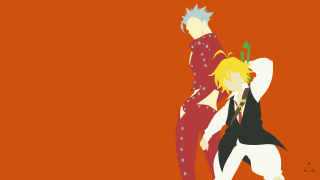 Anime characters red background black 4 - cat free wallpaper