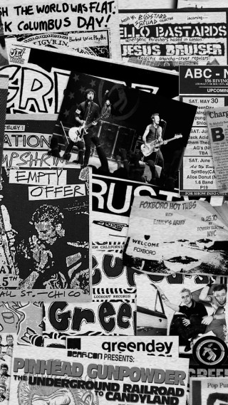 Posters piled wall words pictures - ed roth free wallpaper