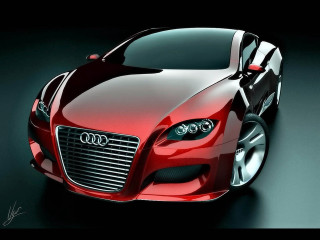 Red car black white stripe 2 - hood hood free wallpaper