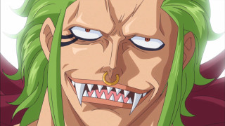 Green hair pierced man closeup - green hair free wallpaper