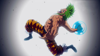 Man green hair clown suit - eiichiro oda free wallpaper