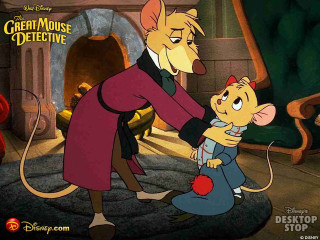 Cartoon mouse room fireplace chair - great free wallpaper