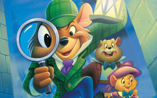 Cartoon character magnifying glass group - other character free wallpaper