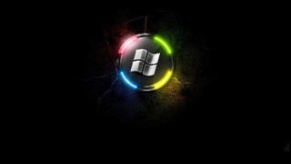 Dark background neon light logo - felipe seade free wallpaper