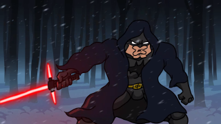 Cartoon lyco art saber night - a light saber free wallpaper
