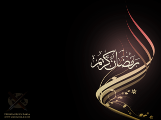 Black background gold red design - a gold free wallpaper