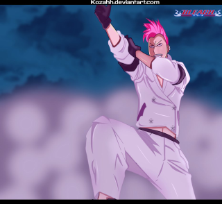 Man pink hair baseball bat - free gaming wallpaper