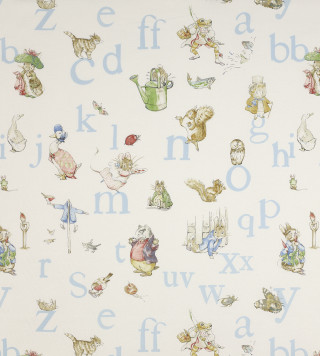 Cartoon characters wallpaper pattern design - storybook illustration free wallpaper