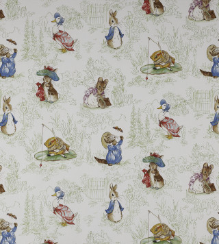 Rabbits pattern wallpaper bunnies design - art free wallpaper