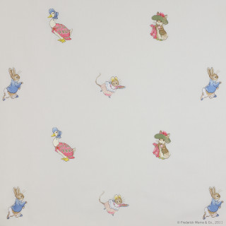 Cartoon characters wall white background - a wall free wallpaper