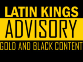 Yellow black sign latin kings - blunt free wallpaper