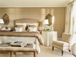 Bedroom chair ottoman window curtains - dull free wallpaper