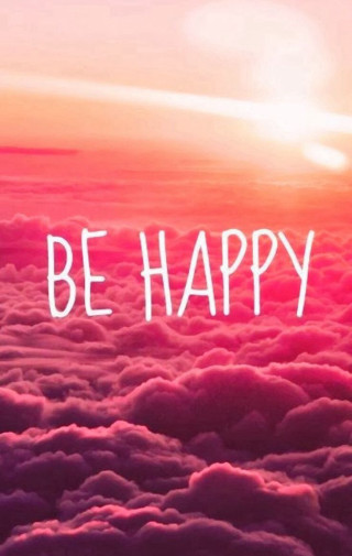 Sunset be happy clouds sky - a picture of a sunset free wallpaper