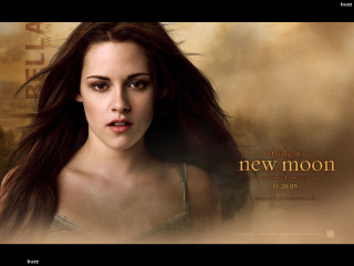 Woman longhair newmoon yellow claricebeckett - a brown background free wallpaper