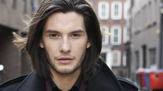 Man long hair black coat - a street corner free wallpaper
