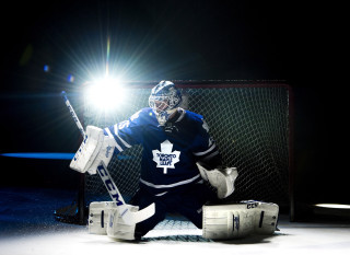 Hockey goalie blue uniform light - a blue uniform free wallpaper