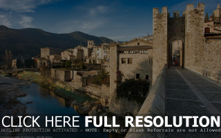 Castle river sign click here - a castle free wallpaper