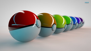 Colorful balls white background gray 2 - a gray background free wallpaper