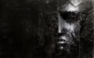 Black white photo man beard - ben templesmith free wallpaper