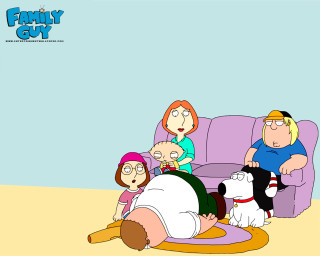 Family couch dog cat sitting - a family free wallpaper