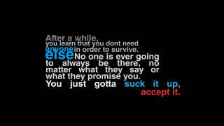Quote black background colorful text - cynical realism free wallpaper