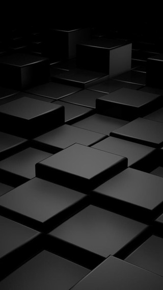 Black white square pattern 3d - andries stock free wallpaper