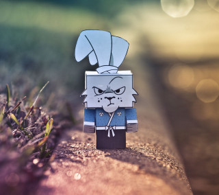 Paper toy cat hat cigarette - artur grottger free wallpaper