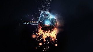 Fire water globe science window - felipe seade free wallpaper