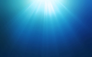 Blue background sun ocean floor - ocean free wallpaper