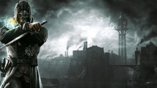 Hooded man sword city smoke 2 - bloodborne free wallpaper