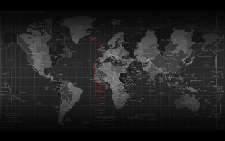 World map red line black 6 - the map free wallpaper