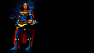 Statue woman costume guitar hat - marvel comic free wallpaper