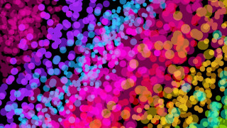 Colorful background circles dots variety - a pointillism painting free wallpaper