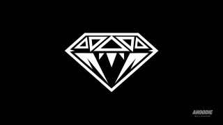 Diamond black background white lettering - white lettering free wallpaper