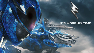 Blue robot lightning bolt face - in front free wallpaper